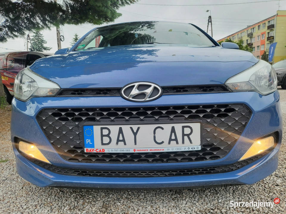 Hyundai i20 12 85 I Właściciel 100 Przebieg światła do jazdy dziennej Pabianice