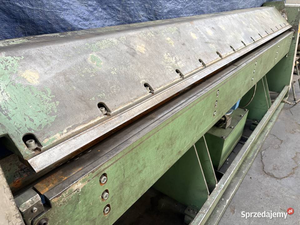 Zaginarka Giętarka Krawędziarka 3000 x 15 mm kujawsko-pomorskie Bydgoszcz