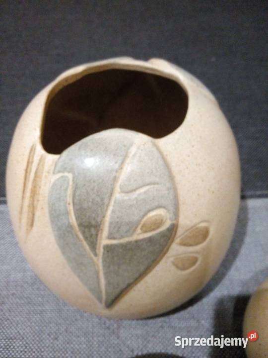 Przepiękny stary komplet ceramiczny Częstochowa