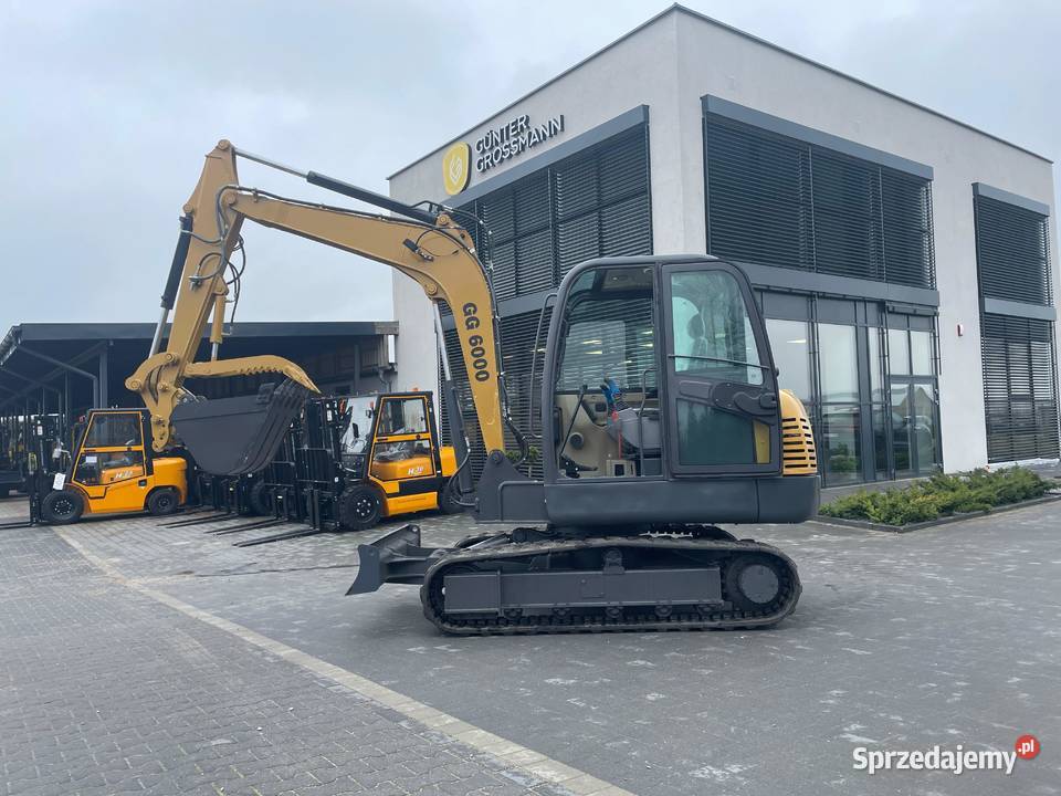 Gnter Grossmann YANMAR Koparka kabinowa GG6000 Rok produkcji 2025 Poniatowa sprzedam