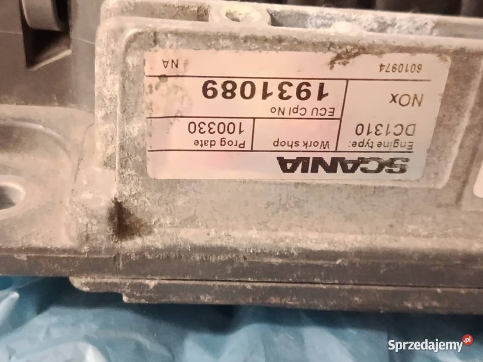 Sterownik silnika ECU Scania RG xpi dolnośląskie Kłodzko