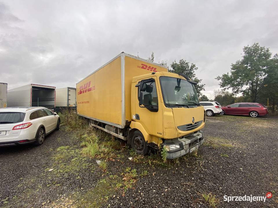 Sprzedam Renault Midlum kontener z windą Tychy sprzedam