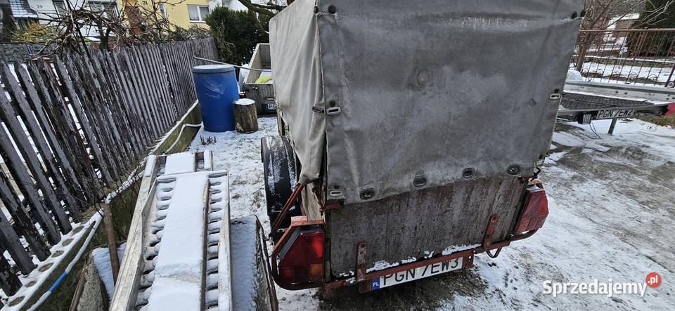 sprzedam przyczepę Gniezno