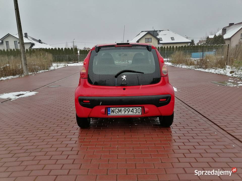 Peugeot 107 ekonomiczny 10 68 Klimatyzacja manualna Mińsk Mazowiecki