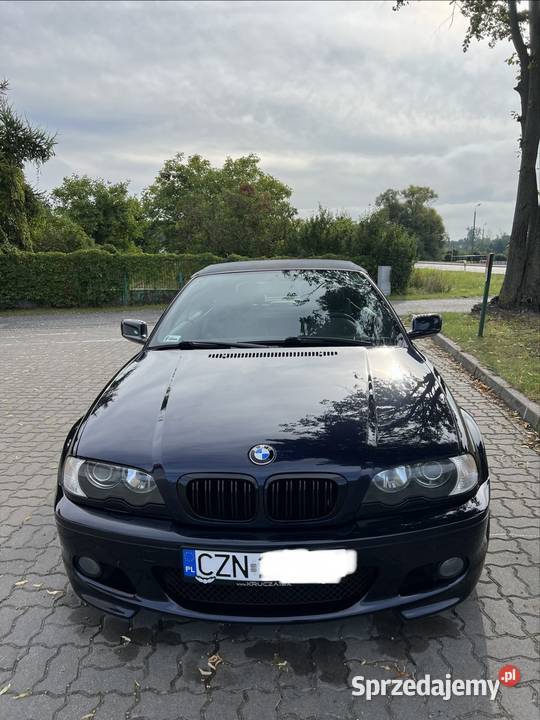 BMW 330 Cabrio m pakiet manual 30 330ci e46 Kabriolet Seria 3 kujawsko-pomorskie