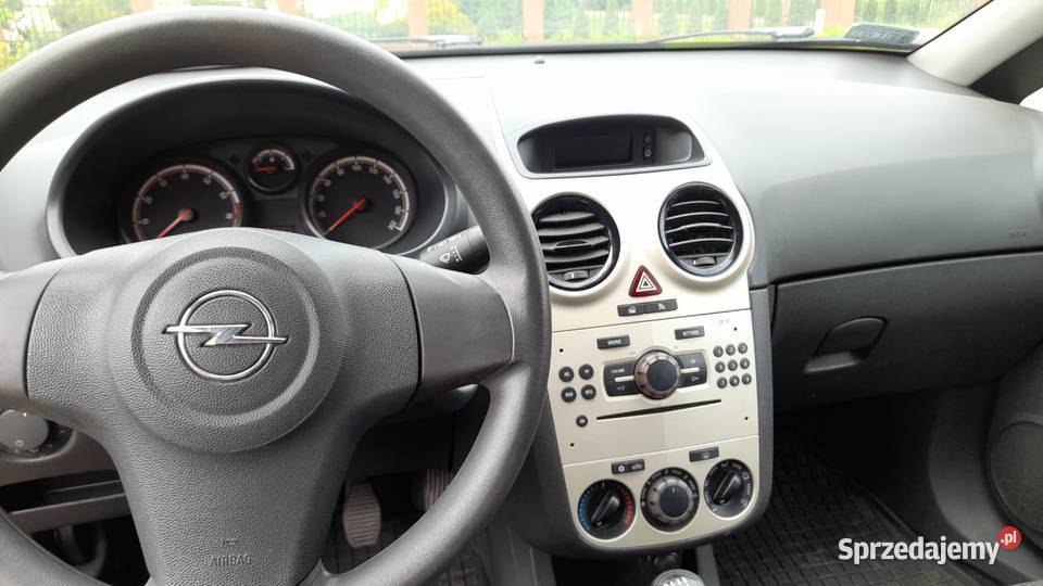 Opel Corsa 12 D benzyna 2008 r Salon w Polsce 80KM Samochody osobowe Oleszyce