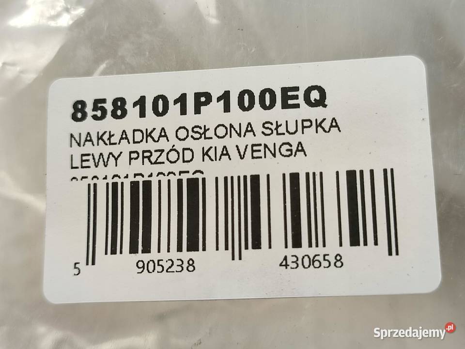 NAKŁADKA OSŁONA SŁUPKA LEWY PRZÓD KIA VENGA 2010