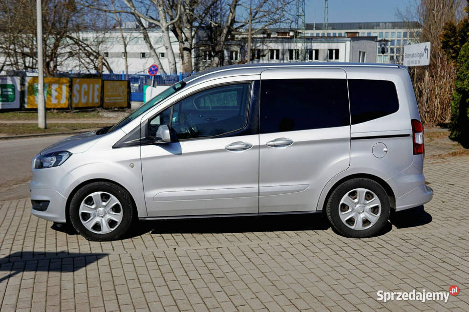 Ford Tourneo Courier salon Polska serwis ASO 126000km mazowieckie Warszawa