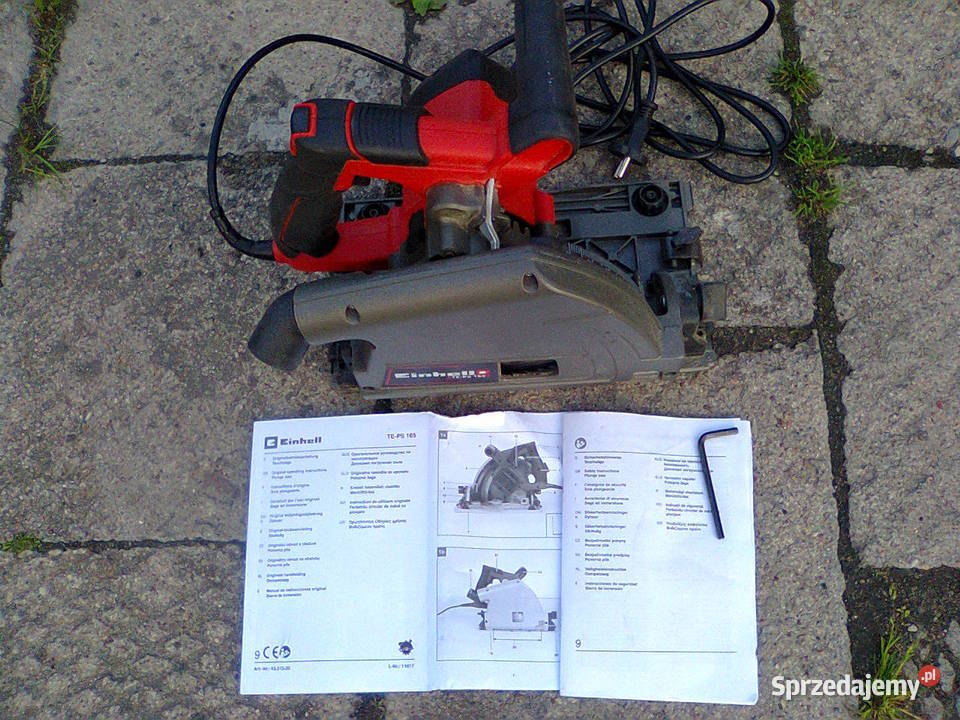 Pilarkozagłębiarka elektryczną 165mm Einhell TE warmińsko-mazurskie Giżycko