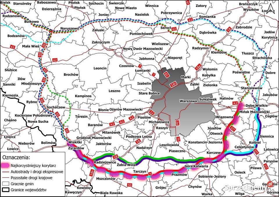 Działka przemysłowa inwestycyjna Adamowice