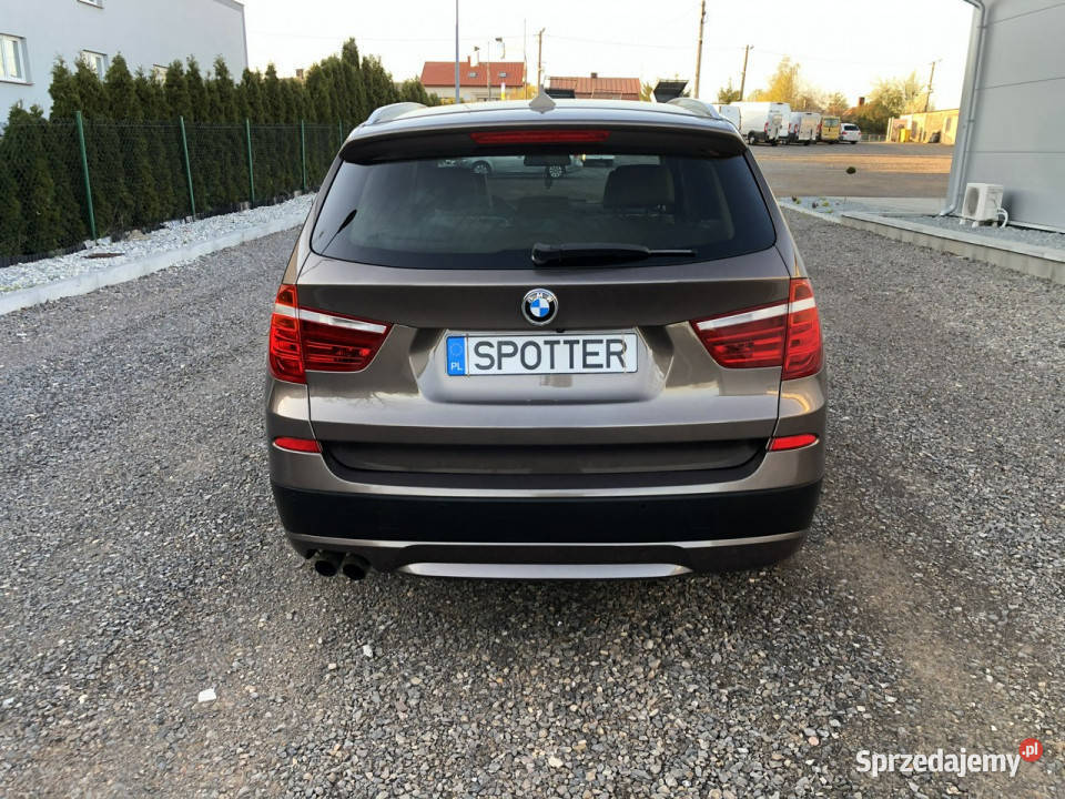 BMW X3 XDrive 28i 245 Śliczna xLine sport F25 łódzkie Opoczno