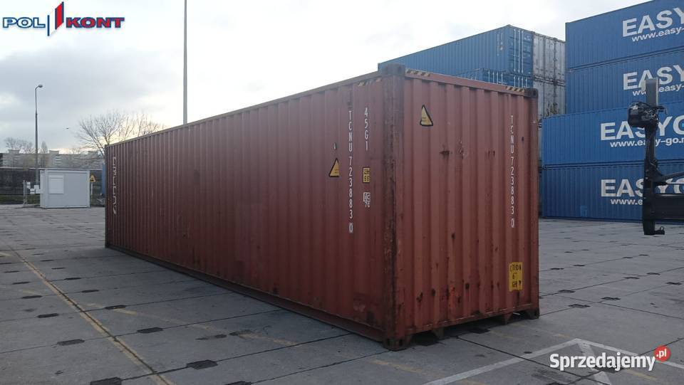 Kontener morski 12 metrów 40 HC Pewny Kontener małopolskie Kraków