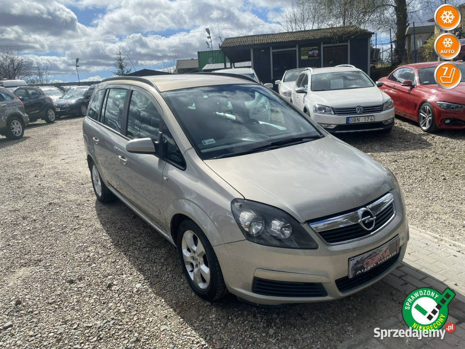 Opel Zafira 19 cdti 101 7 os Klima nowe tarcze klimatyzacja Gdańsk