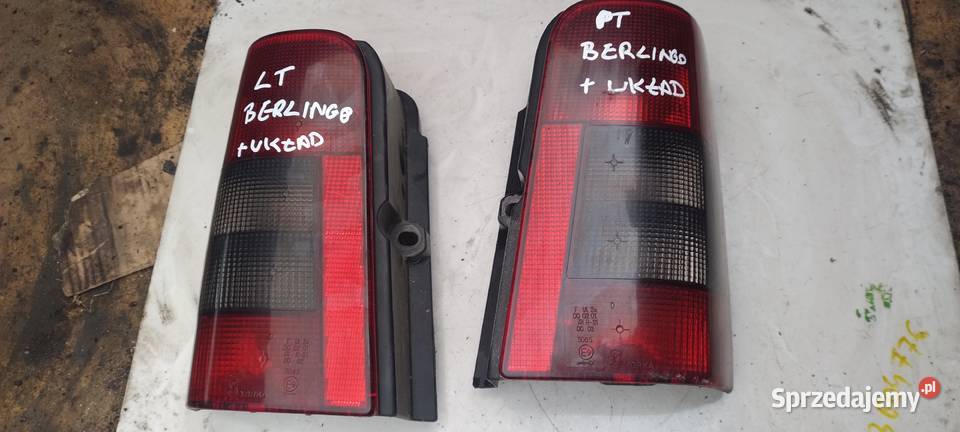 CITROEN BERLINGO PEUGEOT PARTNER 9608r lampa tył osobowe Kielce sprzedam