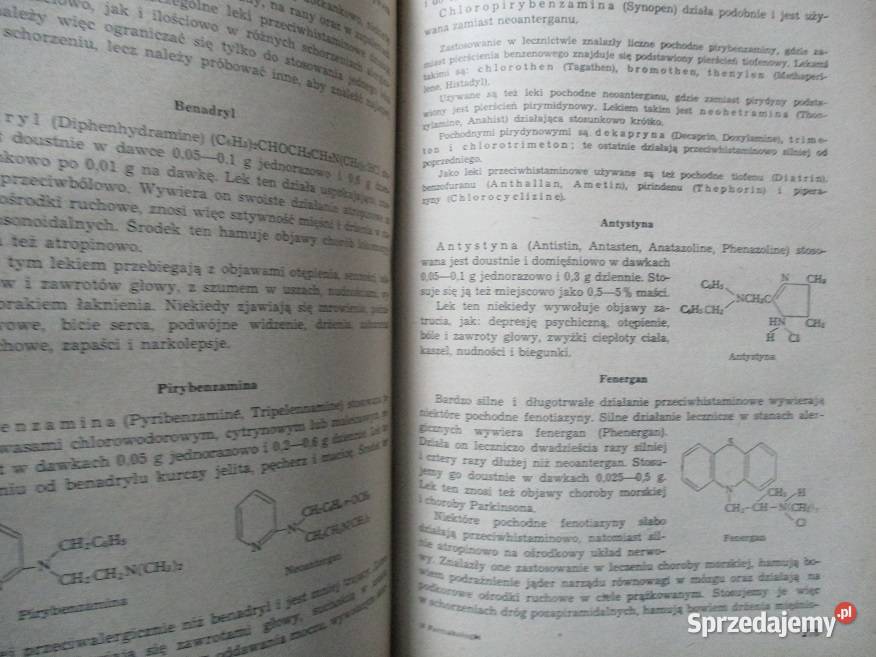 Farmakologia Supniewski 1954r Łódź