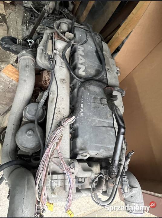 Silnik i skrzynia Man tga 440hp Rok produkcji 2006 pomorskie Bytów