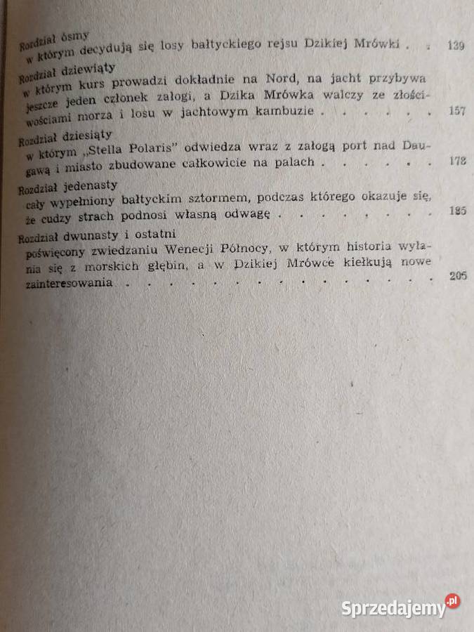 Dzika Mrówka pod żaglami Andrzej Perepeczko Rok wydania 1981 Gdynia