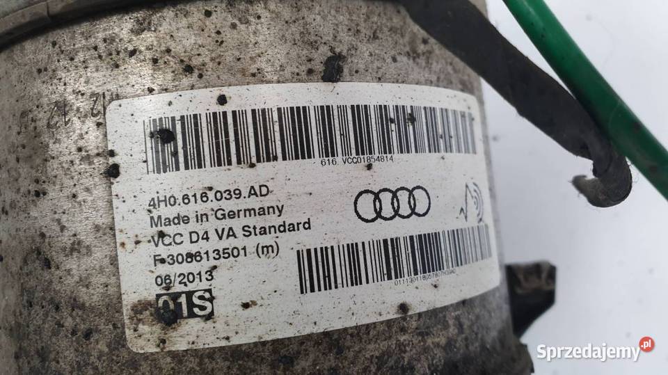 AMORTYZATOR PRAWY PRZÓD 4H0616039AD A8 D4 FV23 Pozostałe