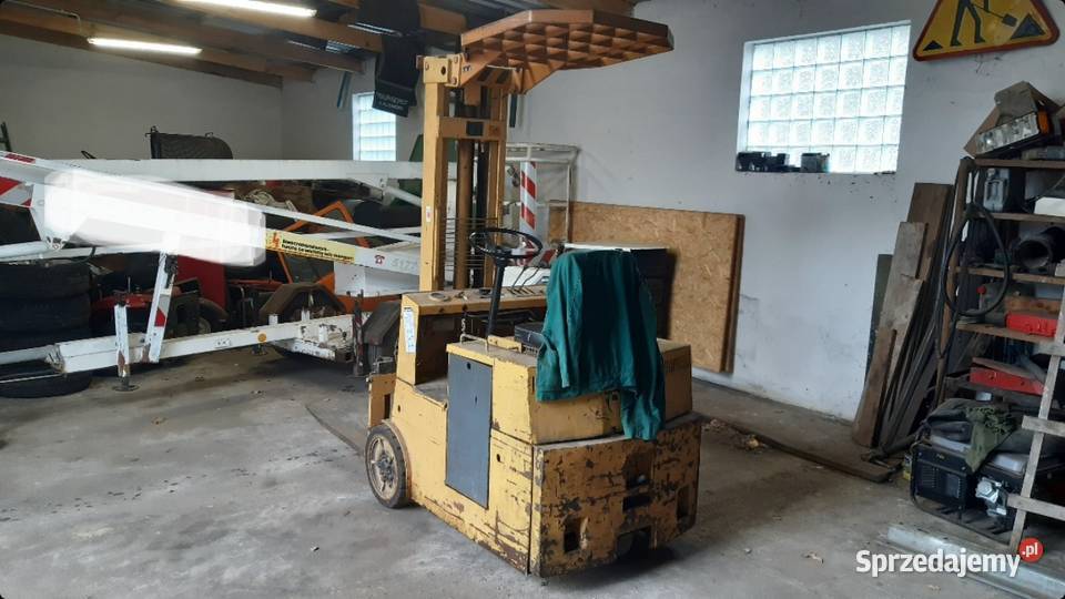 Wózek widłowy elektryczny widłak na baterie elektryczny lubuskie Żary sprzedam