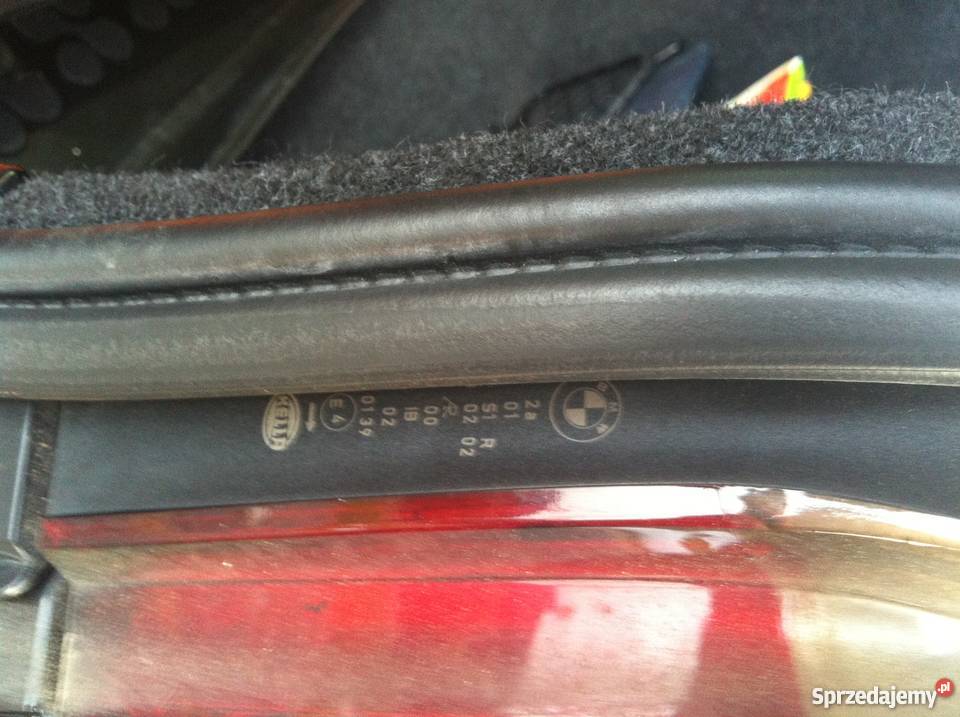 BMW E60 laserowane oryginalnelampy tylneKomplet łódzkie Sulmierzyce