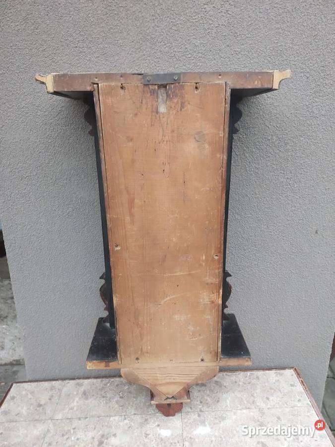 S109 Skrzynia obudowa starego zegara szafka Tczew