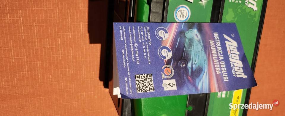 Akumulator start stop 95ah 12V 850AEN dostawcze Gliwice