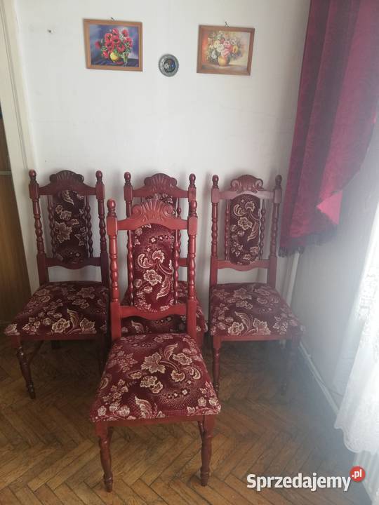 Krzesła do pokoju 4 Możliwy transport śląskie Katowice