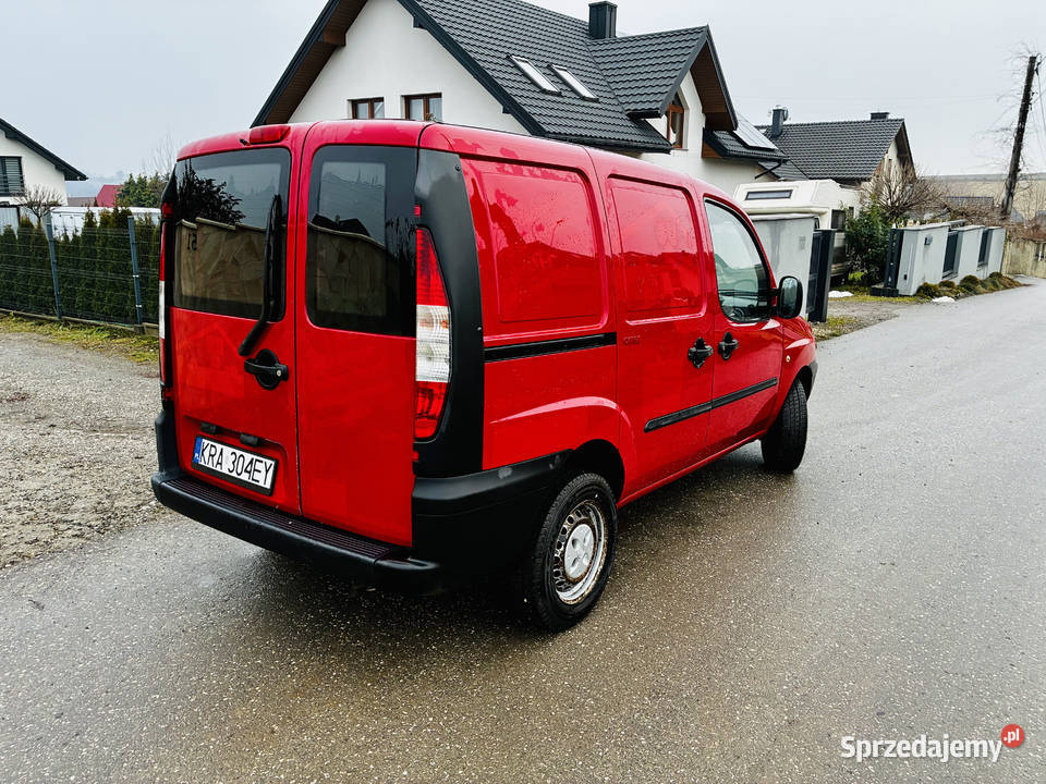 Fiat Doblo 16 Benzyna bezwypadkowy zadbany niski Pielgrzymowice