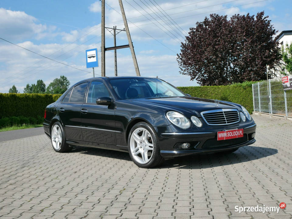 Mercedes E 500 50 V8 306 Gaz LPG Avantgarde AMG Goczałkowice-Zdrój