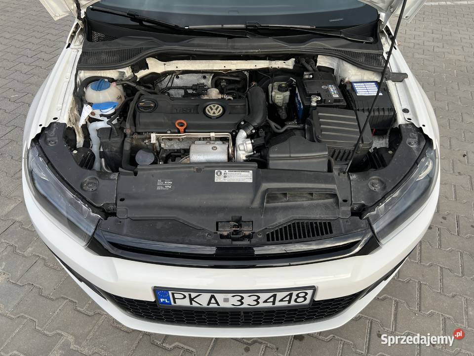 VW Scirocco 14 TSI 122 155 Serwisowany w ASO centralny zamek Blizanów
