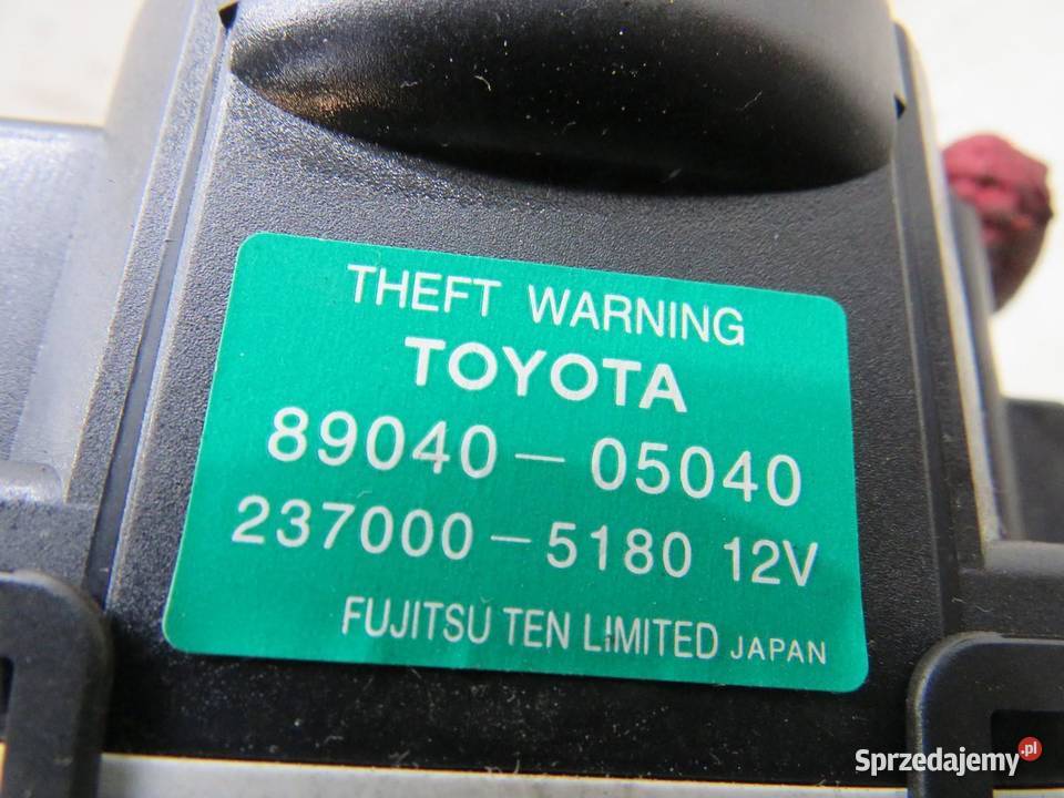 SYRENA ALARMU VERSO 0918 8904005040 Klocki hamulcowe sprzedam