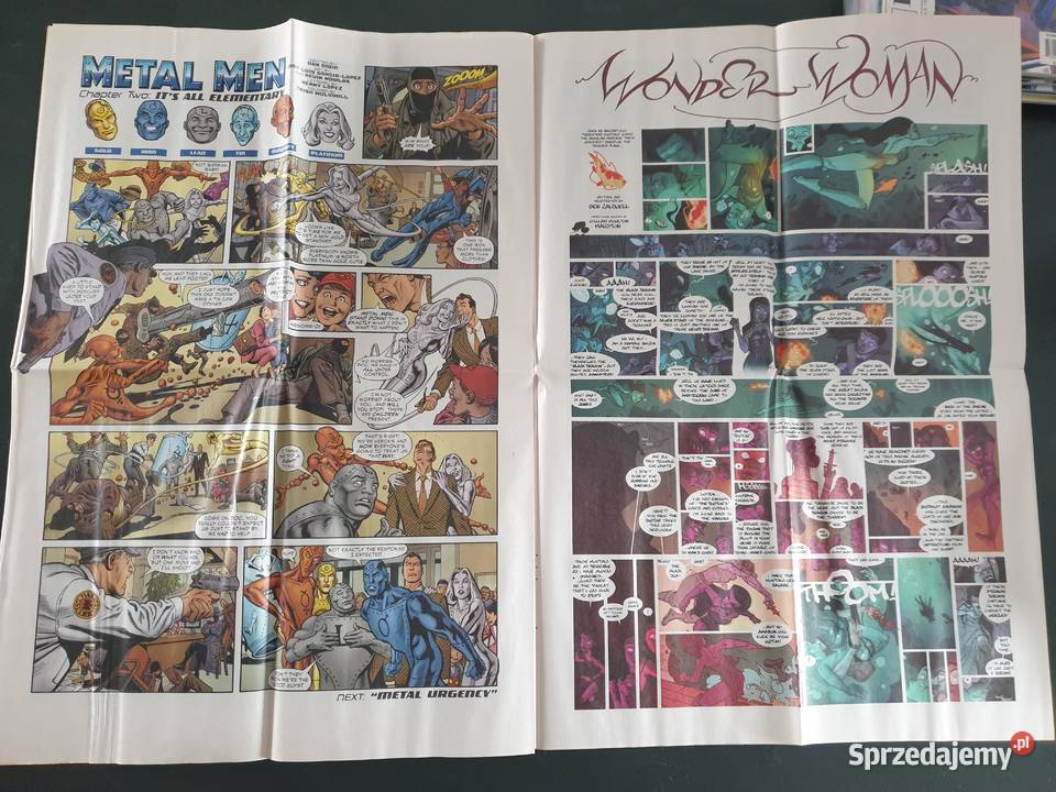 Wednesday Comics gazeta komiksowa DC Gdynia