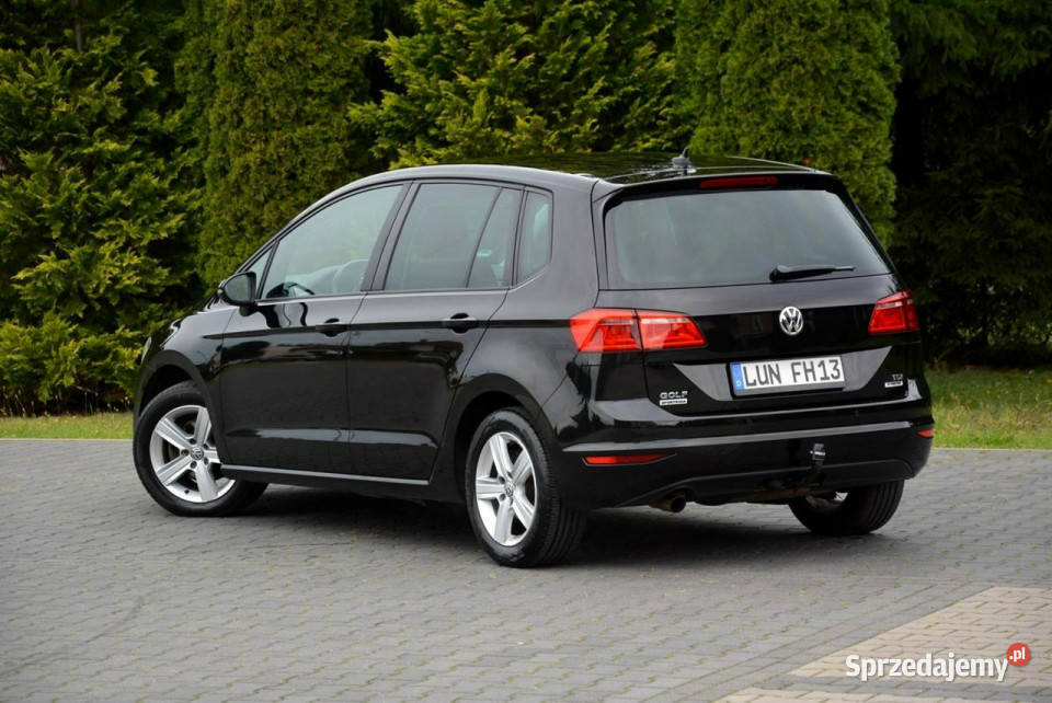 Volkswagen Golf Sportsvan 16TDI110 DSG Radar ACC czujnik zmierzchu Ostrów Mazowiecka