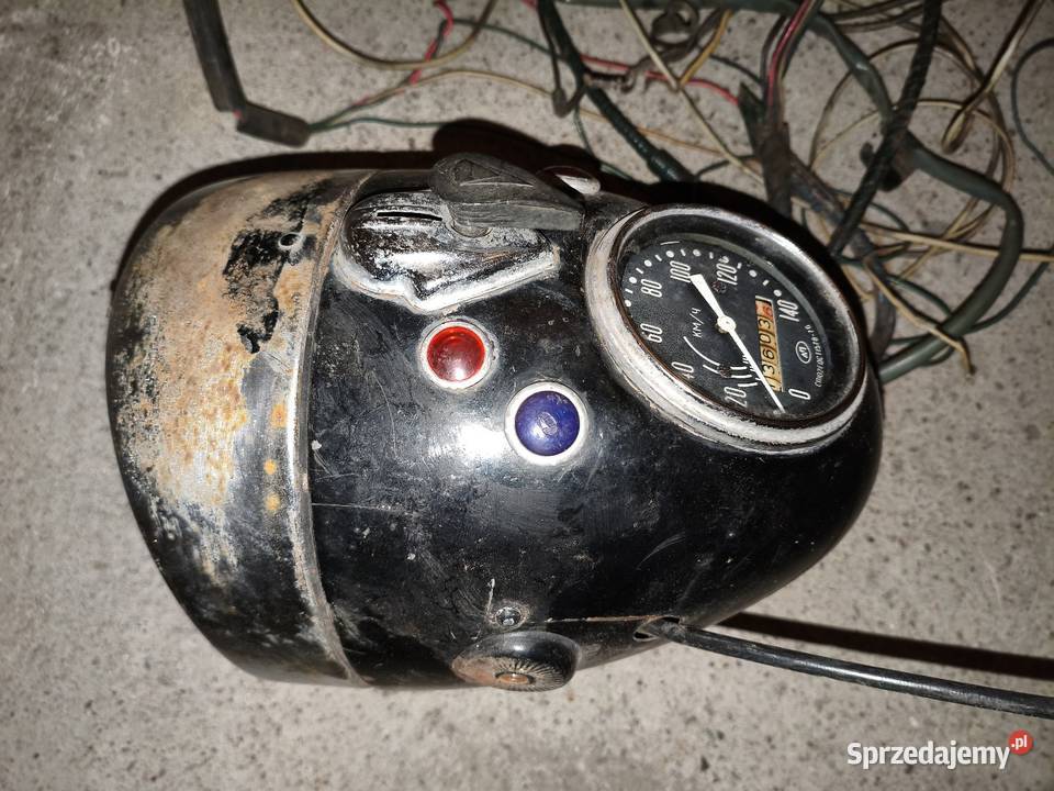 Lampa Przednia z instalacją elektryczną K750