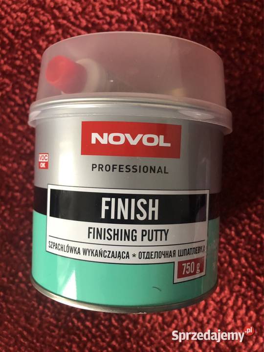 Szpachlówki Novol UNI uniwersalna i wykańczająca Kołobrzeg sprzedam