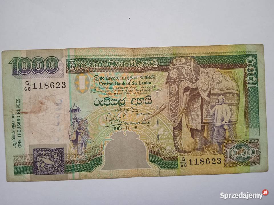 sl008 Sri Lanka 1995 r sprzedam