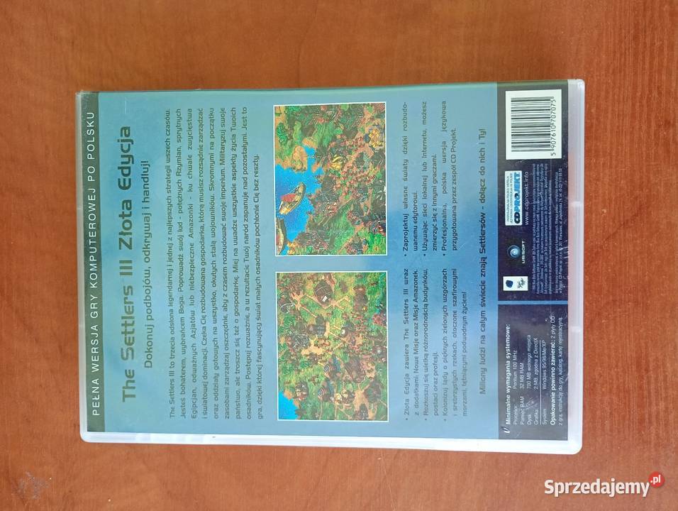 gra The Settlers III Złota Edycja strategiczne Szczecin