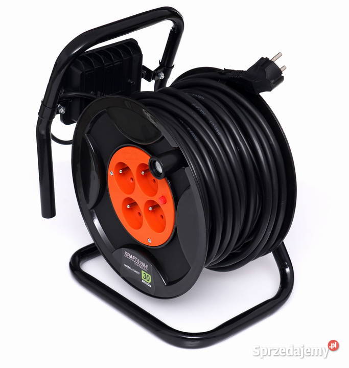 PRZEDŁUŻACZ BĘBNOWY 30M LED KD4037 mazowieckie Siedlce sprzedam