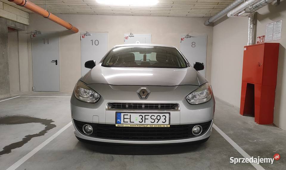 Renault Fluence 16 16V LPG salon Polska 1598cm3 Fluence Łódź