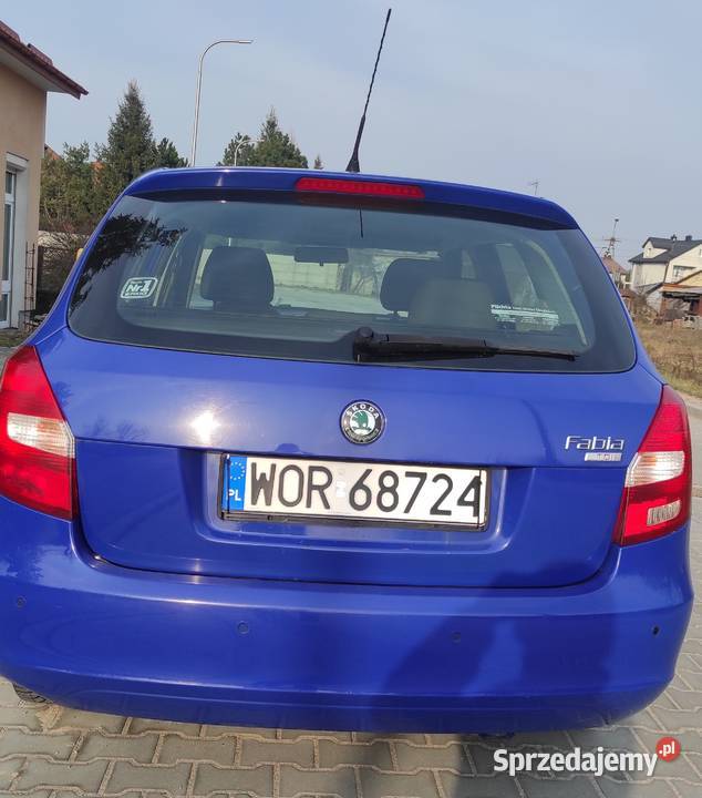 SKODA FABIA II KOMBI 19 TDI 105 2008 Ostrów Mazowiecka