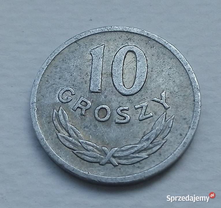 POLSKA 10 GROSZY 1961 rbzALRZADKA Legionowo