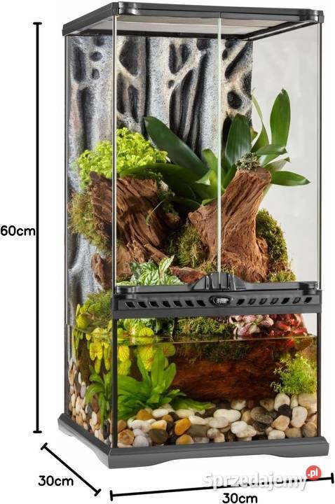Exo Terra Terrarium szklane Paludarium 30 x 30 x Mielno