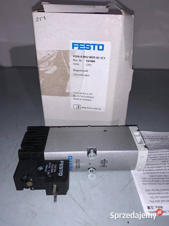 Elektrozawór Festo VSVABM52MZHA11C1 547080 mazowieckie Warszawa sprzedam
