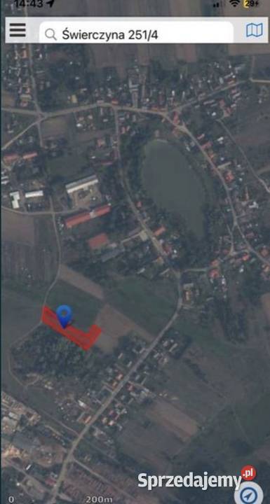 Działka z możliwością zabudowy Świerczyna