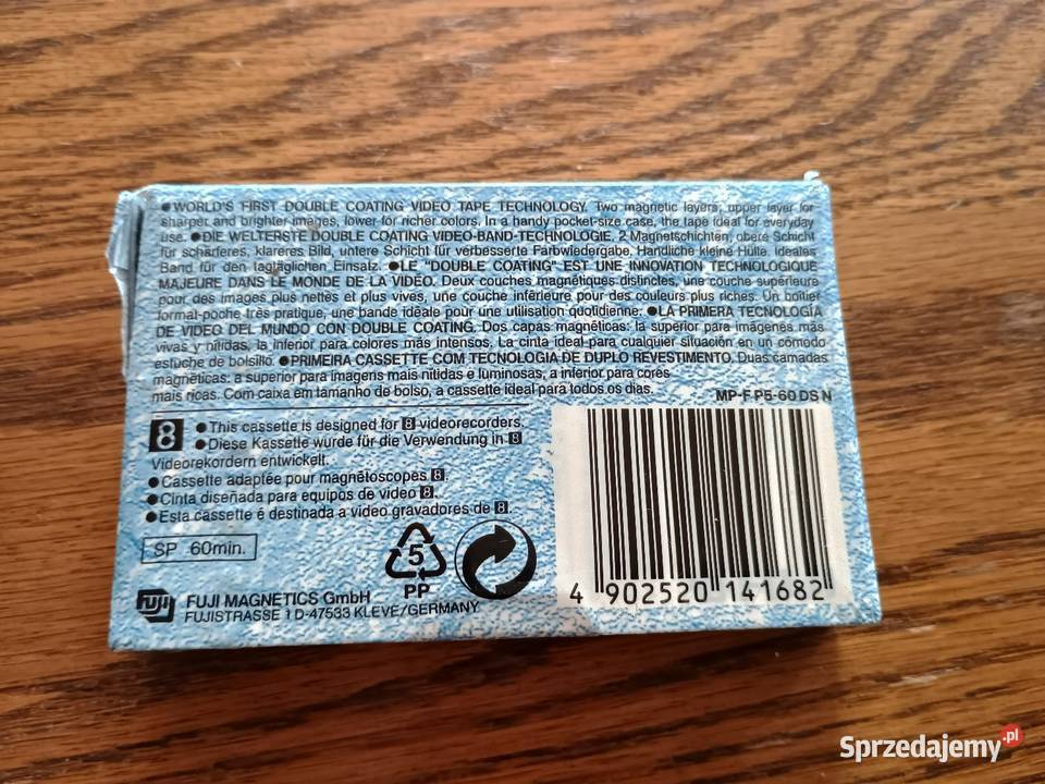 Kaseta magnetyczna 8 mm Wągrowiec sprzedam