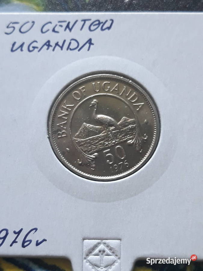 50 Centów Uganda 1976 r Konin