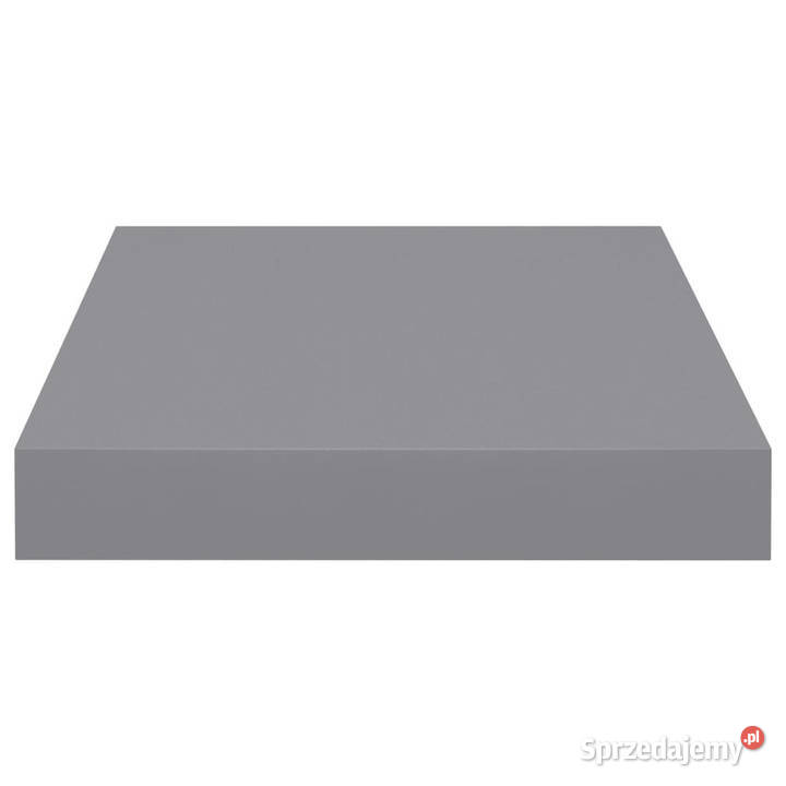 Półki ścienne 2 szare 23 x 235 x 38 MDF WM323845