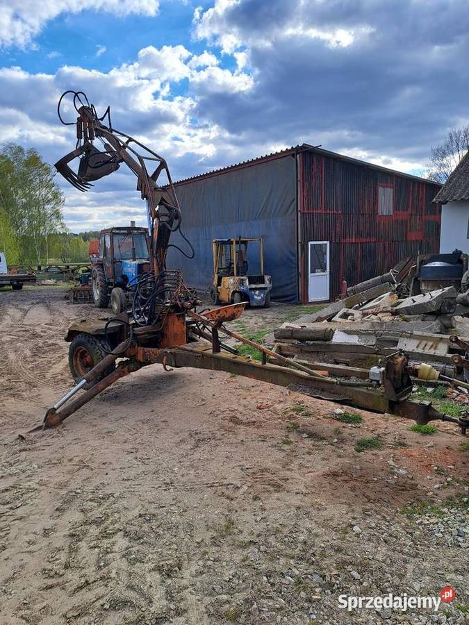 Ładowacz cyklop unhz 500 sprawny Belarus łódzkie