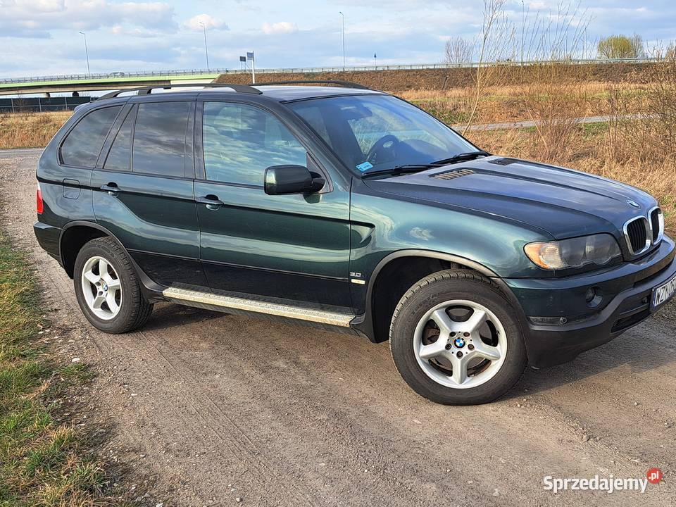 Sprzedam BMW X5 30 diesel 4x4 2003r automat X5 Żyrardów