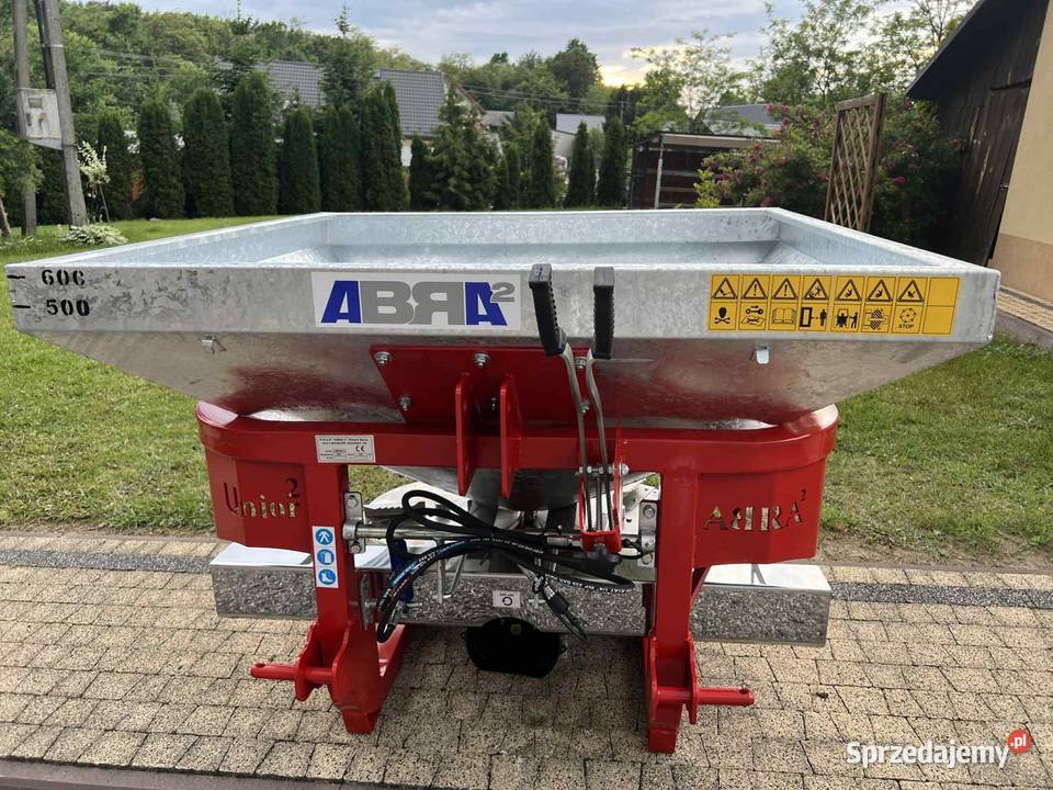 Rozsiewacz nawozów dwutarczowy Unior II 600l Kraków